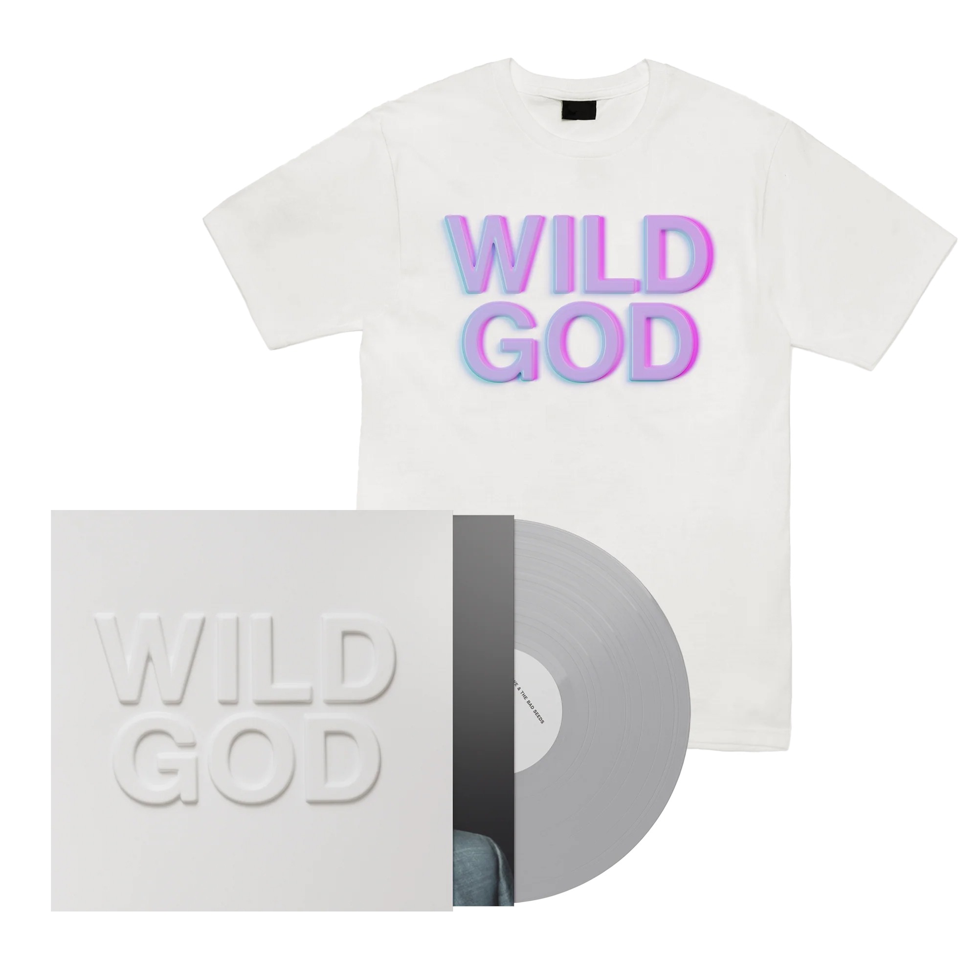 WILD GOD ALBUM & T-SHIRT BUNDLE